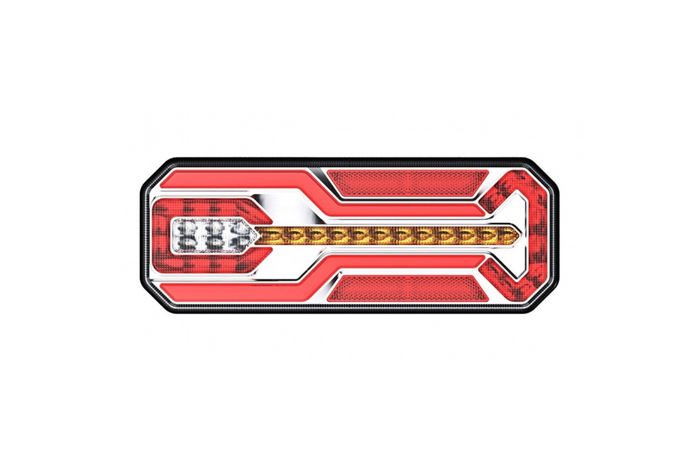 TruckLED L1950 LED aizmugurējais lukturis ar 6 funkcijām labajā pusē