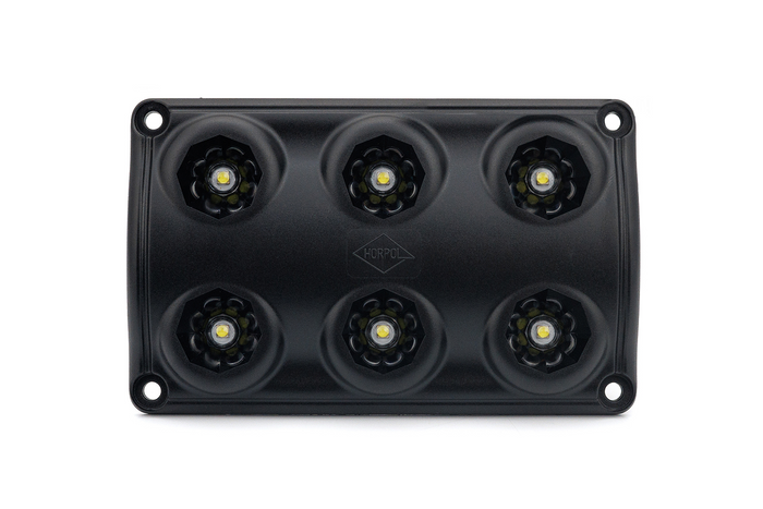 HORPOL LWD2154/CZ LED 990lm melns automašīnas salona lukturis