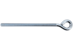 DROMET HO M12x260 celtniecības āķis ar aizvērtu (acs) galu