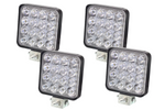 Комплект из четырех светодиодных рабочих фонарей с рефлектором HERMON LLP16MINI 16xLED 2880лм