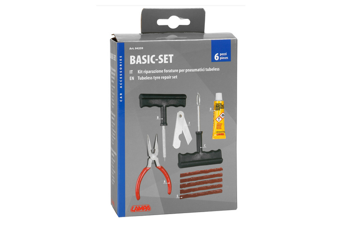 Комплект для ремонта бескамерных шин LAMPA Basic-set