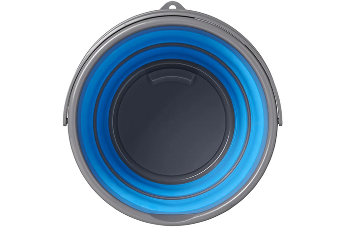 ProPlus 370307V01 salokāms ceļojumu spainis ar silikona bļodu 15L