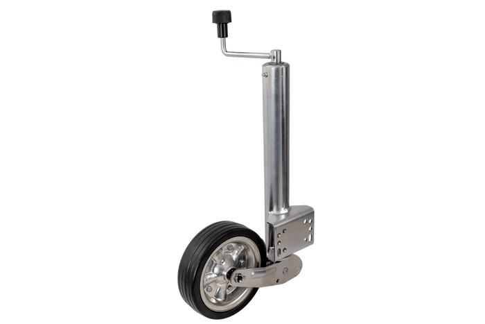 KNOTT ATK60 pastiprināts žokeja ritenis ar rokturi 350kg 60mm 785-1020mm