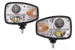 TT Technology TT.16611-L+TT.16611-P LED priekšējie lukturi, 3 funkcijas, 23xLED, 2350lm, pa kreisi+pa labi, JCB/Cat/Manitou/Volvo/Terex traktoriem