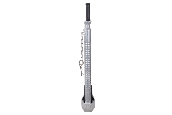 KNOTT TK48 žokeja ritenis gofrētā caurule 300kg 48mm 700-940mm