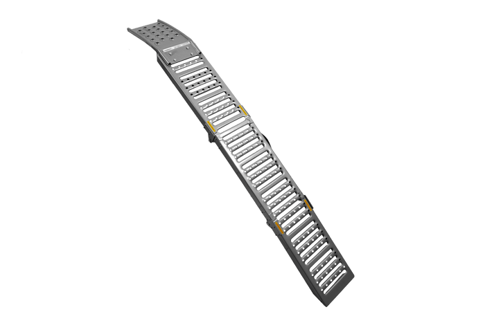 UNITRAILER ALR005 salokāma tērauda rampa piekabei 200 cm 250 kg