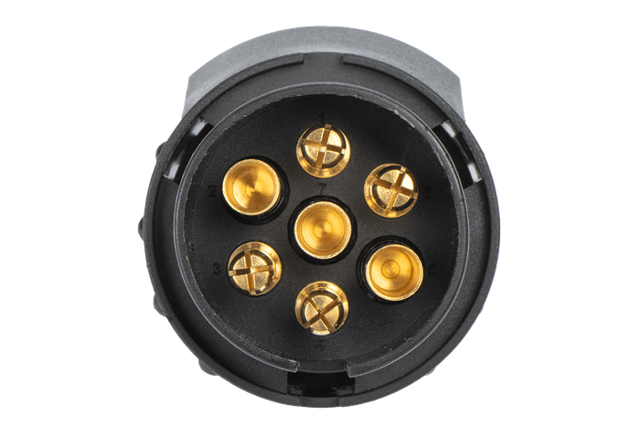 UNITRAILER adaptera adapteris, piekabes sakabes ligzdas samazināšana 7/13 PIN
