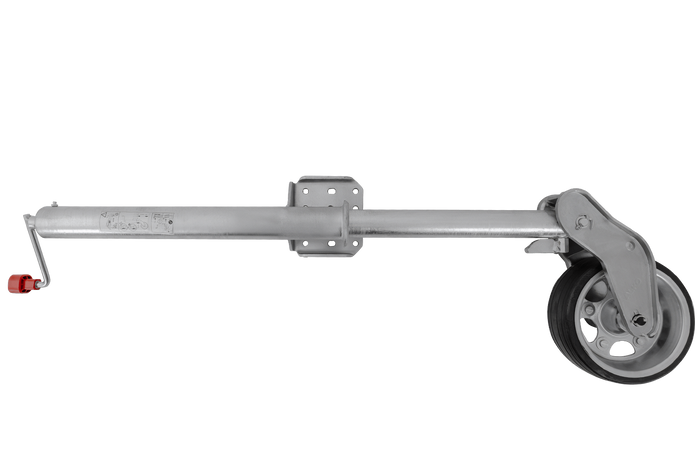 AL-KO 1223638 automātiskais žokeja ritenis ar rokturi 500kg 60mm 1010-1350mm