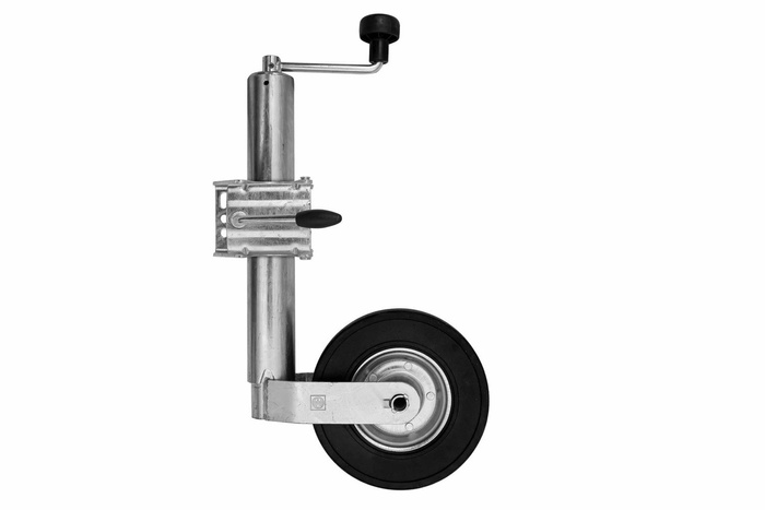 Žokeja ritenis ar skavu WINTERHOFF ST60-255SB+KLE60 250kg 60mm 525-755mm
