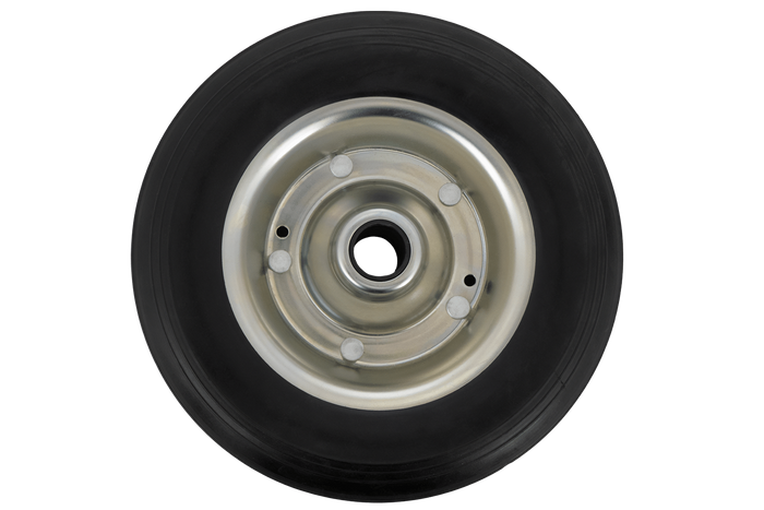 Rezerves ritenis KNOTT 4802799X žokeja ritenim, izgatavots no cietas gumijas 200x50mm