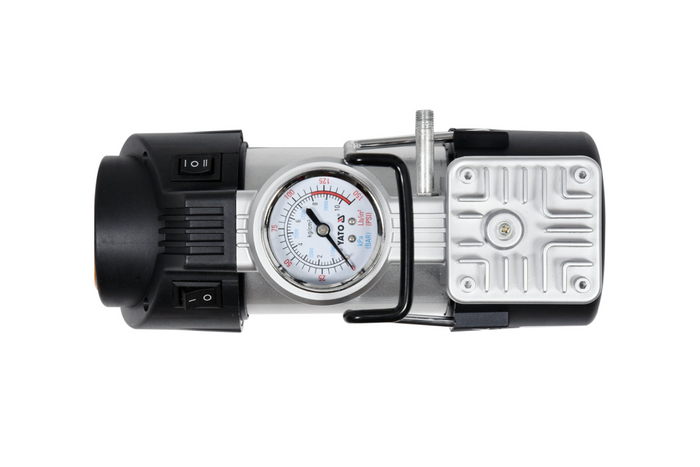 YATO YT-73460 automašīnas kompresors ar LED lampu 12V 180W