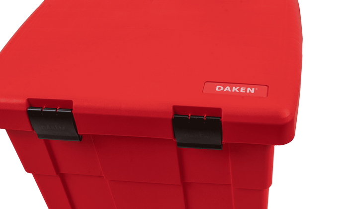 Контейнер DAKEN 86014 PITBOX для сыпучих материалов, контейнер для песка, дорожной соли, 655x570x520 мм, 108,5 л.