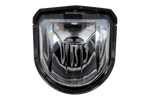 PROFEX 92618 Super Vision ar akumulatoru darbināms velosipēda lukturu komplekts (priekšējais un aizmugurējais)