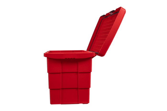 Контейнер DAKEN 86014 PITBOX для сыпучих материалов, контейнер для песка, дорожной соли, 655x570x520 мм, 108,5 л.