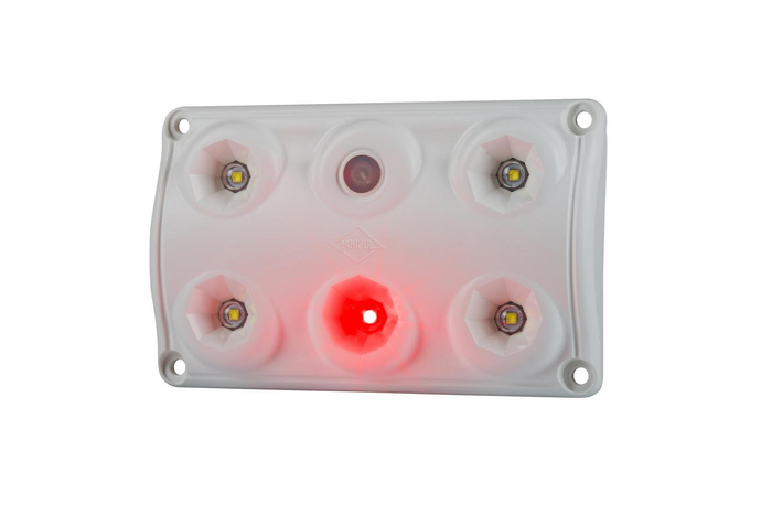HORPOL LWD2157 LED 900lm automašīnas salona lukturis ar slēdzi un sarkanu diodi