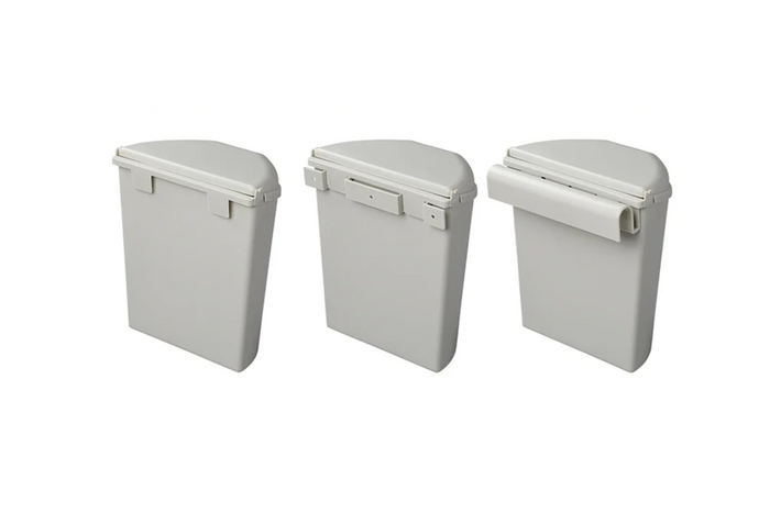 ProPlus 370402 atkritumu tvertne ar vāku piekabēm, kemperiem, 6L