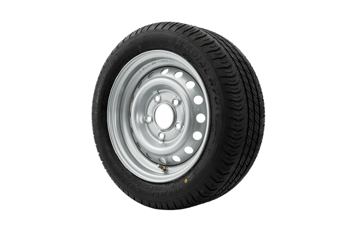 Усиленное колесо для прицепа LINGLONG TIRE 195/50 R13C 104/101N UNITRAILER RIM 5.5Jx13" H2 5x112 ET:30