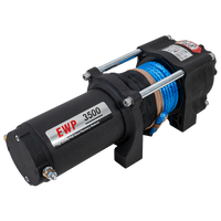 Elektriskā vinča piekabei RUNVA EWP3500A 12V 1588kg ar 12,8m trosi