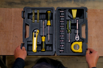 STANLEY STMT0-74864 rokas instrumentu komplekts 51 daļas koferī.