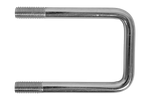 Квадратный зажим DROMET типа C, зажим M12 62×117 мм