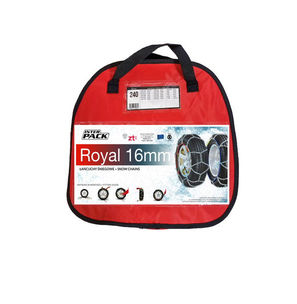 Inter Pack 4WD Royal 255 sniega ķēdes