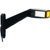 FRISTOM FT-145 LED kreisā gabarītgaisma uz gumijas sviras
