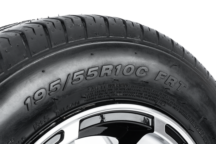 Усиленное колесо для прицепа LINGLONG TIRE 195/55 R10C 98/96N ALU UNITRAILER RIM 6Jx10" 5x112 ET:-4