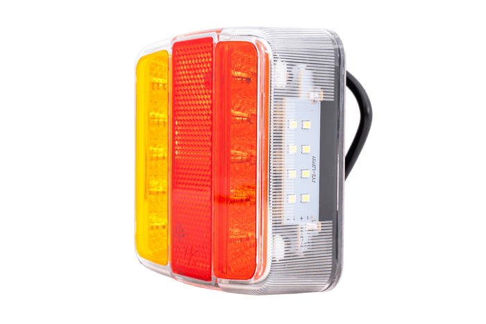 TT TECHNOLOGY TT.12006 LED aizmugurējais lukturis ar 4 funkcijām, universāls