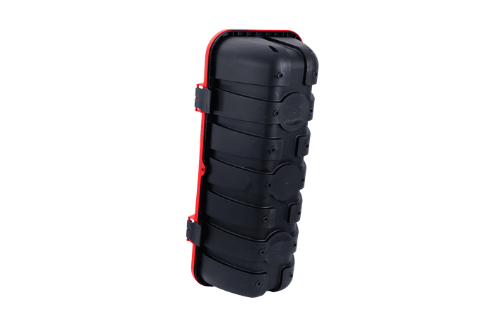 Ugunsdzēšamo aparātu kaste 9/12kg DAKEN 82510 STRIKE 707x322x239mm sarkans