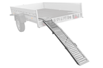 UNITRAILER ALR005 salokāma tērauda rampa piekabei 200 cm 250 kg