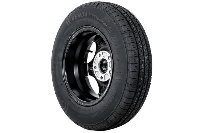Колесо усиленное для прицепа KENDA TIRE 165/80 R13C 96/94N ALU RIM STARCO полированное 5Jx13"H2 5x112 ET:30
